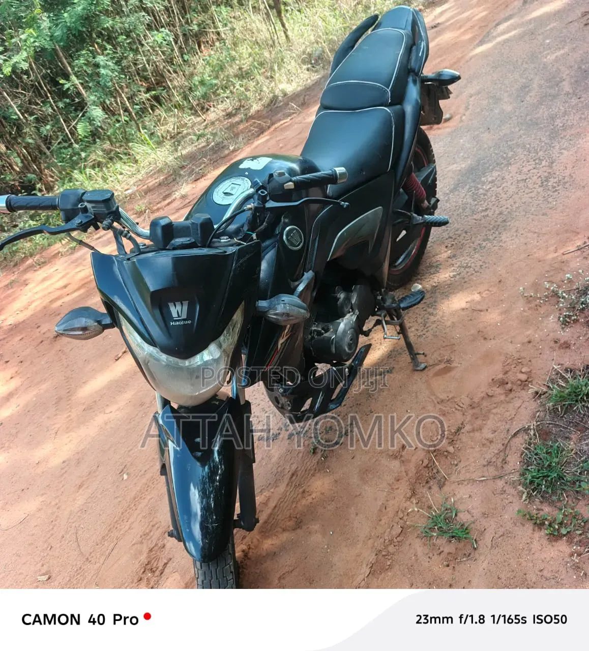 Haojue KA150 2024 Black