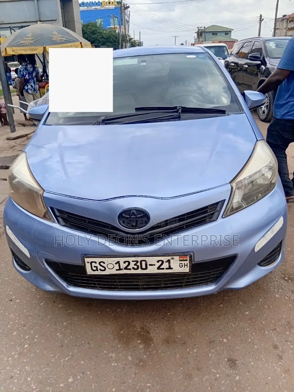 Toyota Vitz 1.3 FWD 5dr 2012 Blue