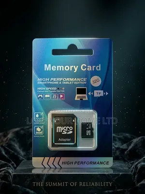 High Performance 32GB Micro SD Memory Card