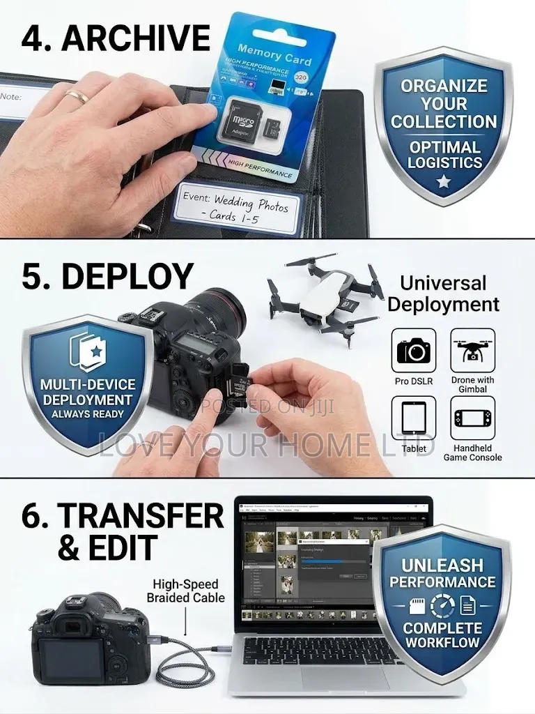 High Performance 32GB Micro SD Memory Card