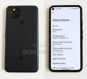 Google Pixel 5 128 GB Black