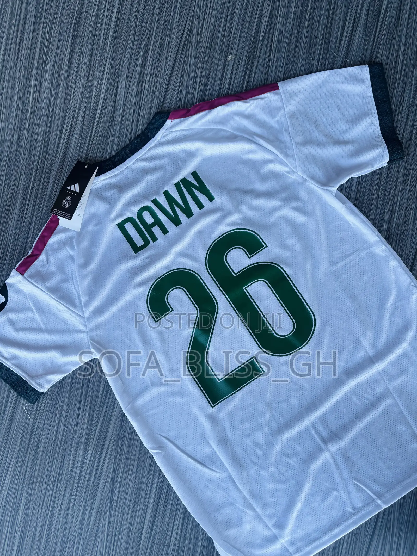 Customised Real Madrid Jersey