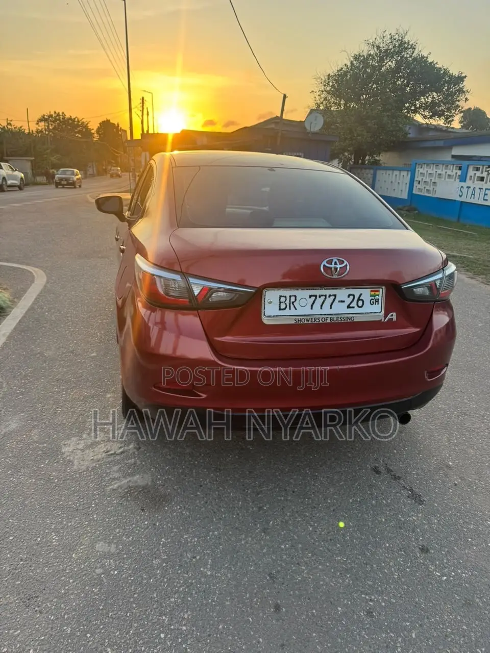 Toyota Yaris 2018 Red