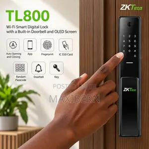ZKTeco TL800 WiFi Smart Door Lock Fingerprint Camera