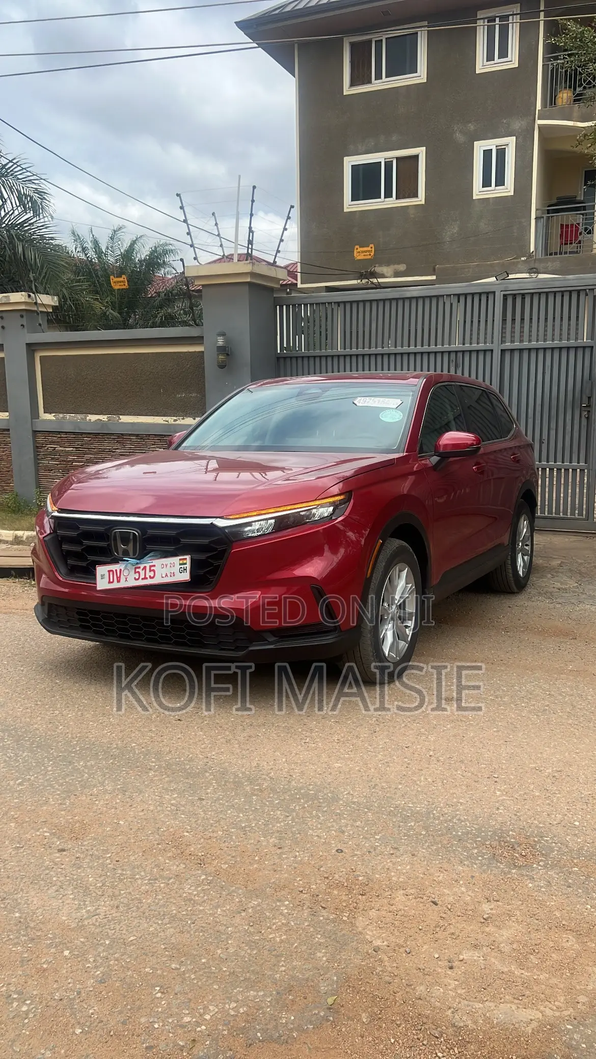 Honda CR-V EX-L 2WD 2025 Red