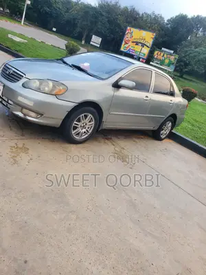 Toyota Corolla Sedan 2003 Gray