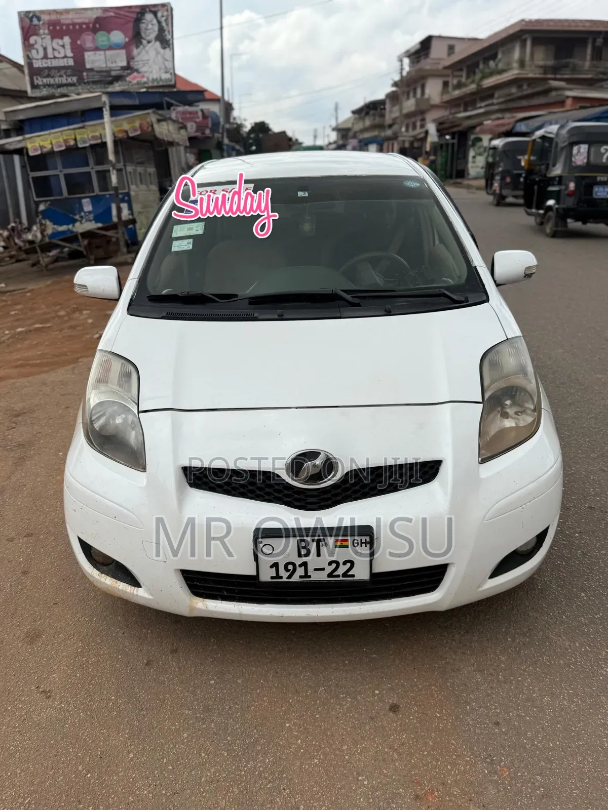 Toyota Vitz 1.0 FWD 3dr 2008 White