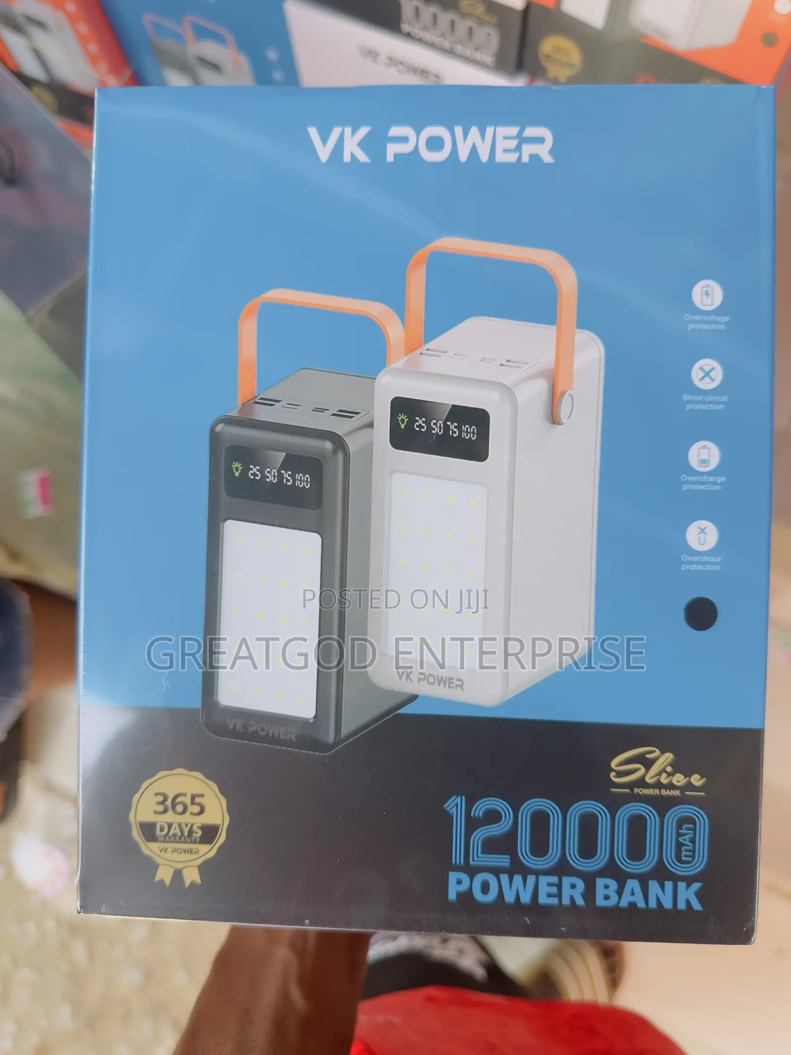 VK Power Slice 120,000mAh Power Bank