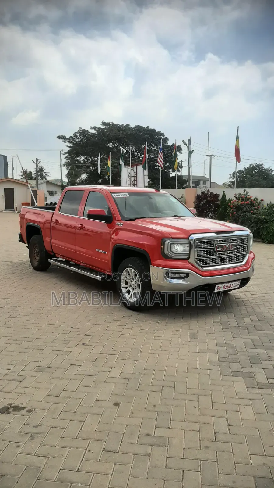 GMC Sierra 2017 Red