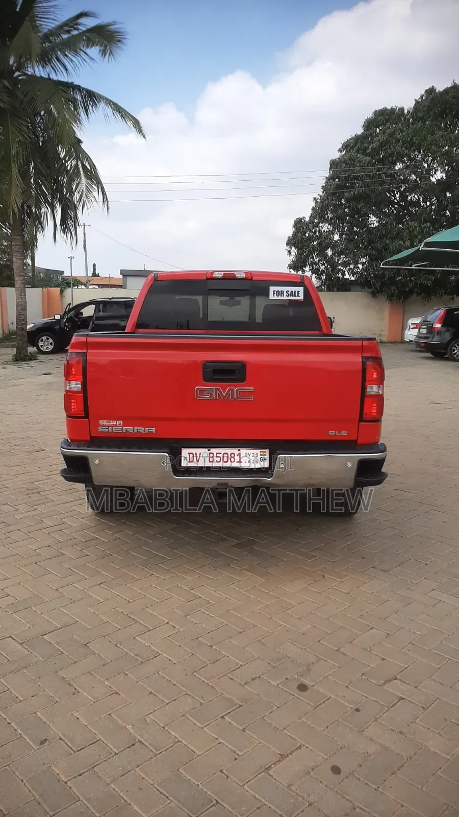 GMC Sierra 2017 Red