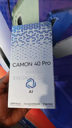 New Tecno Camon 40 Pro 5G 256 GB Gray