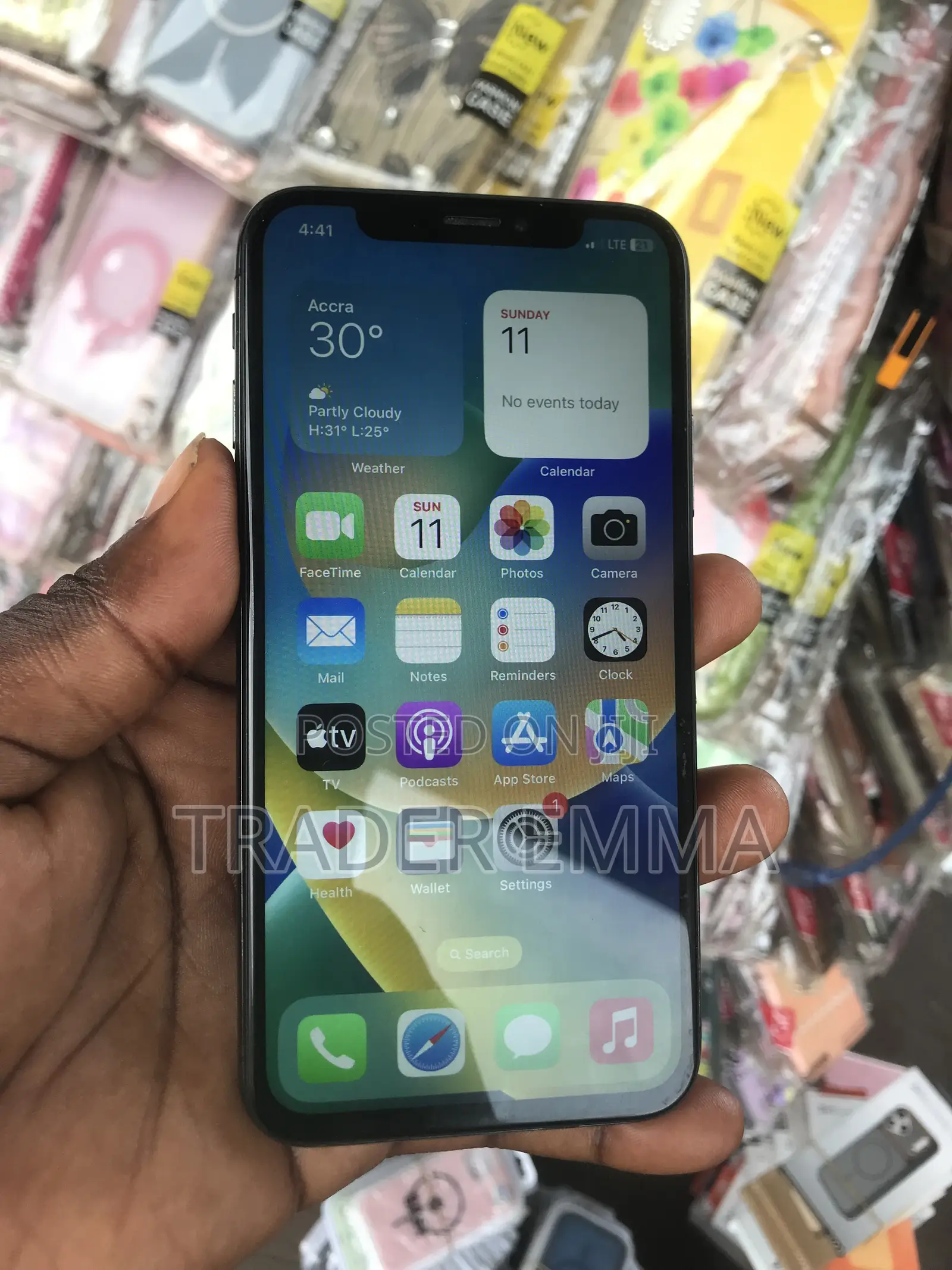 Apple iPhone X 256 GB Black