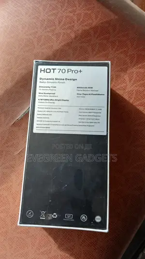 New Infinix Hot 70 Pro 5G+ 256 GB Green