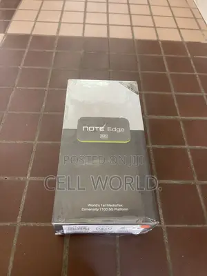 New Infinix Note Edge 256 GB Black