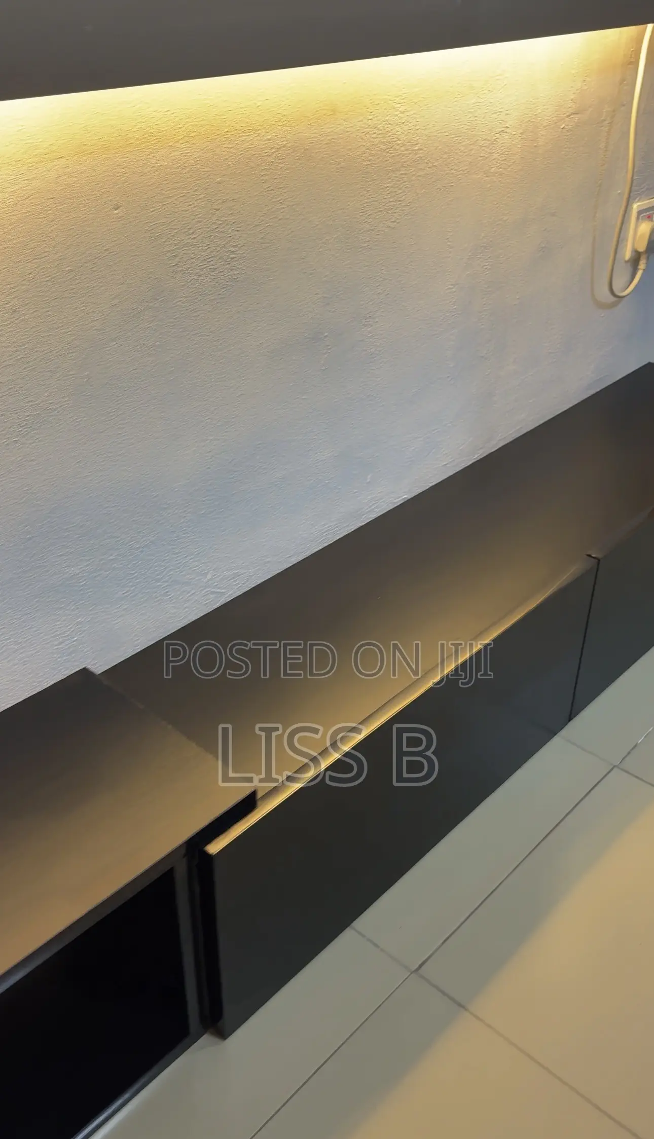 TV Console 70 Inches Laminated Plywood