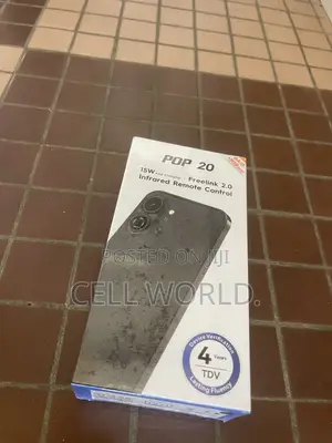New Tecno Pop 20 64 GB Black