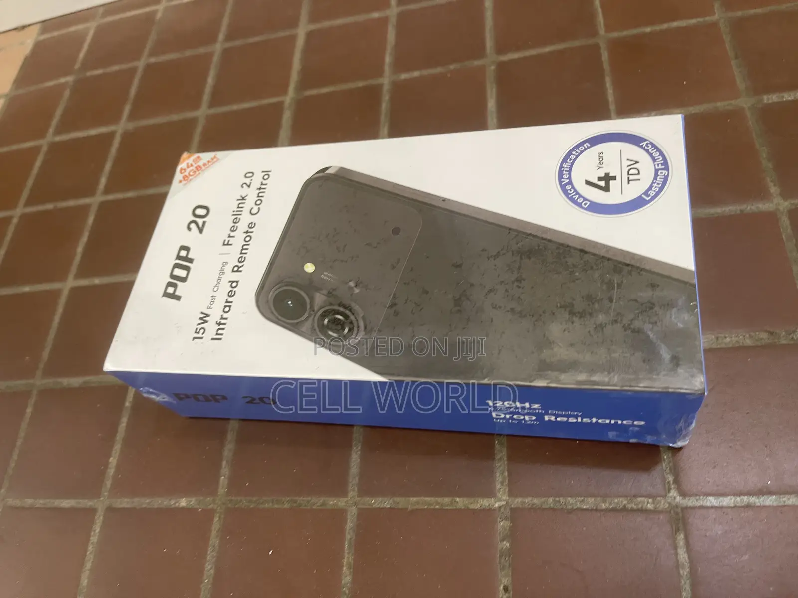 New Tecno Pop 20 64 GB Black
