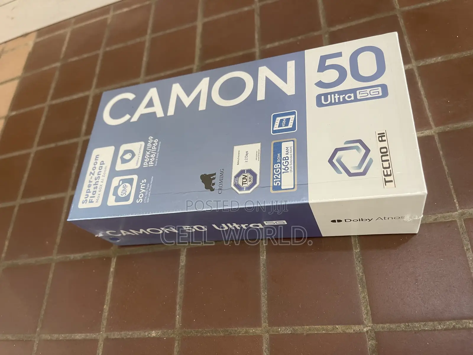 New Tecno Camon 50 Ultra 512 GB Black