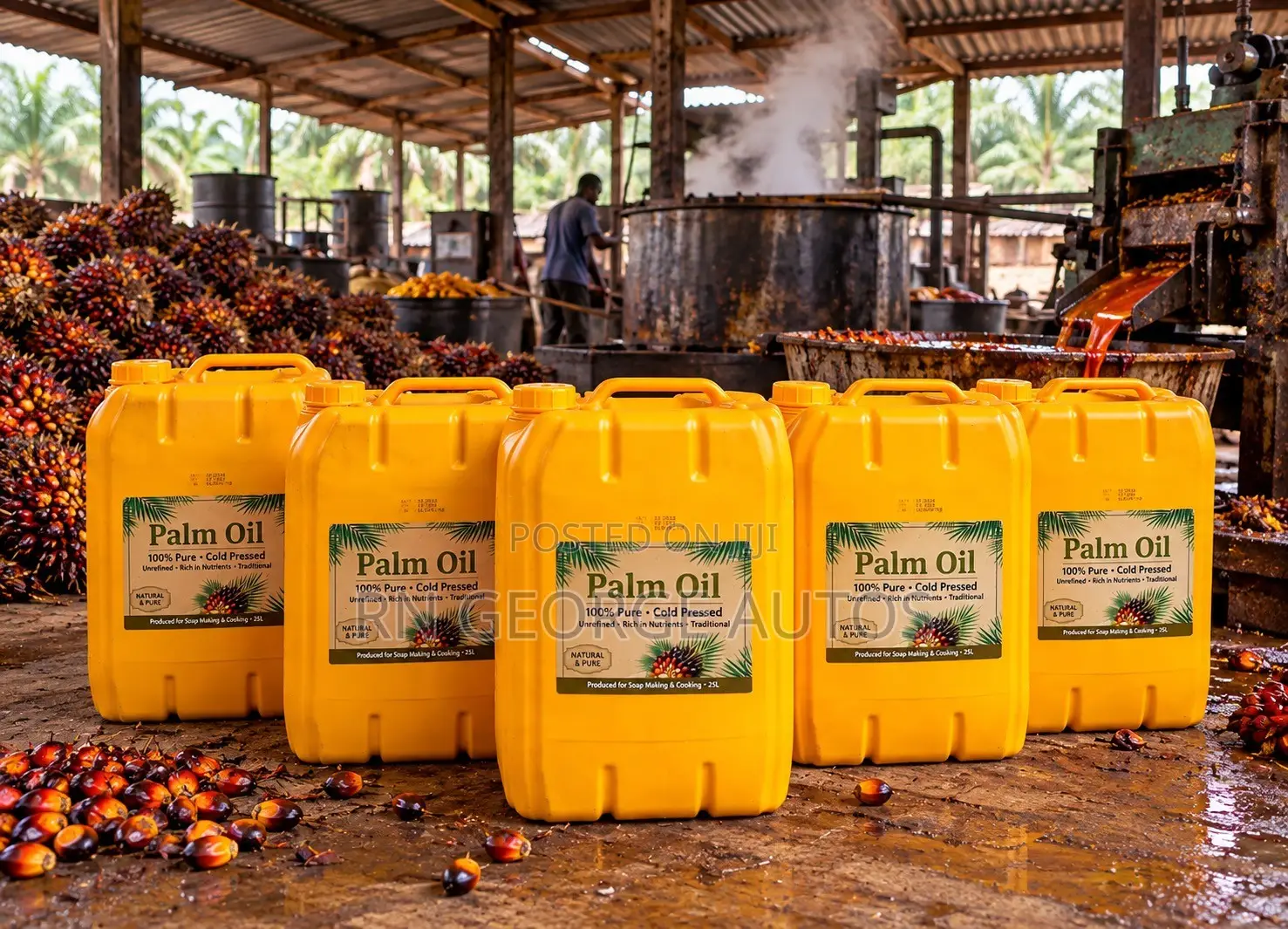 Fresh Palm Oil Red Oil