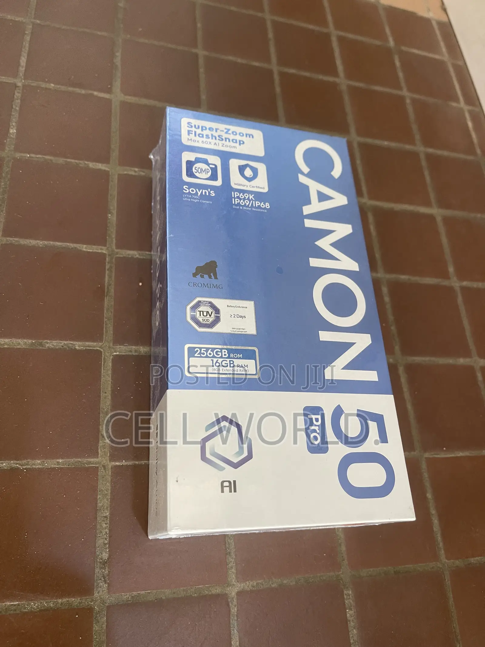 New Tecno Camon 50 Pro 256 GB Black