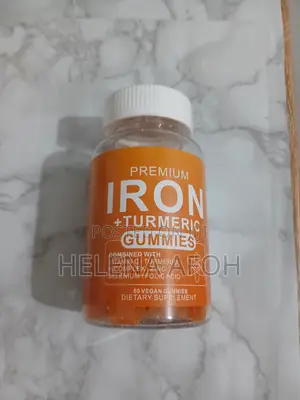 Iron Turmeric Dietary Supplement - 60 Gummies