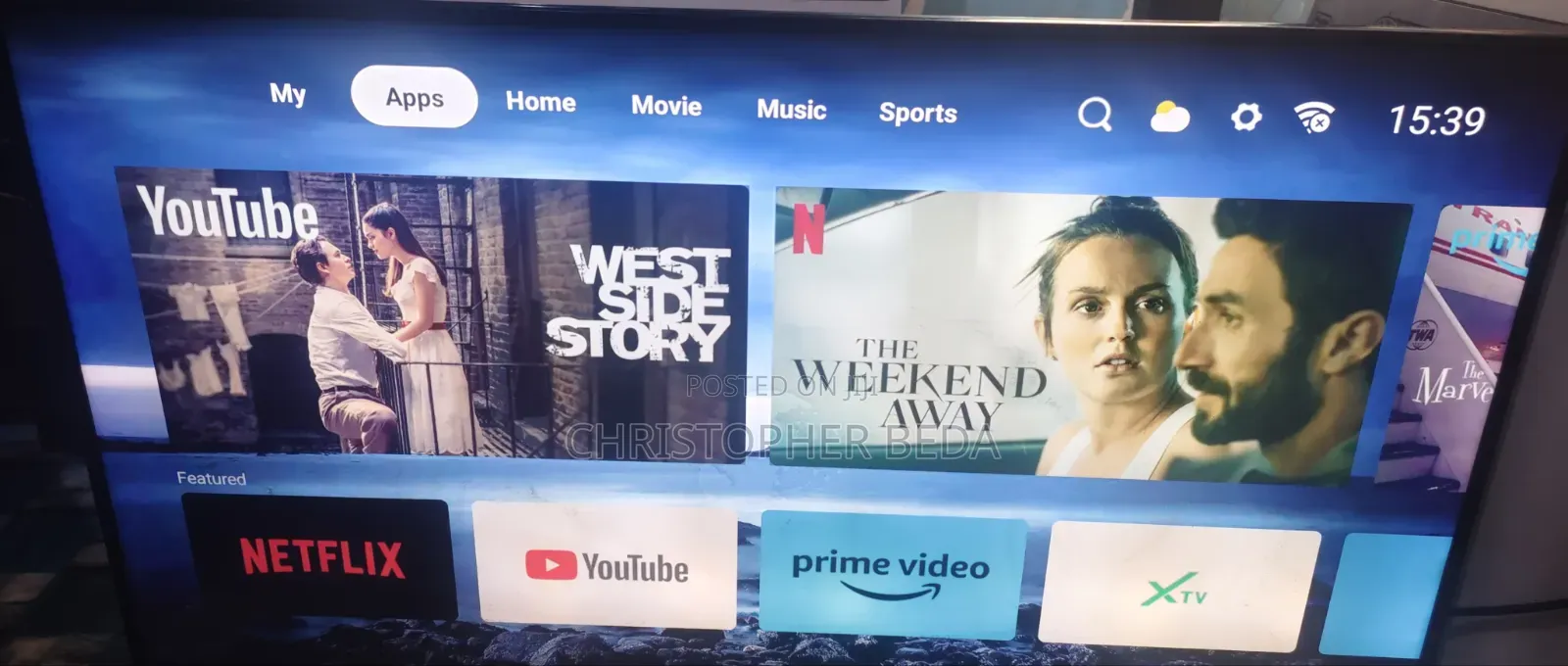 43" Smart Legacy TV