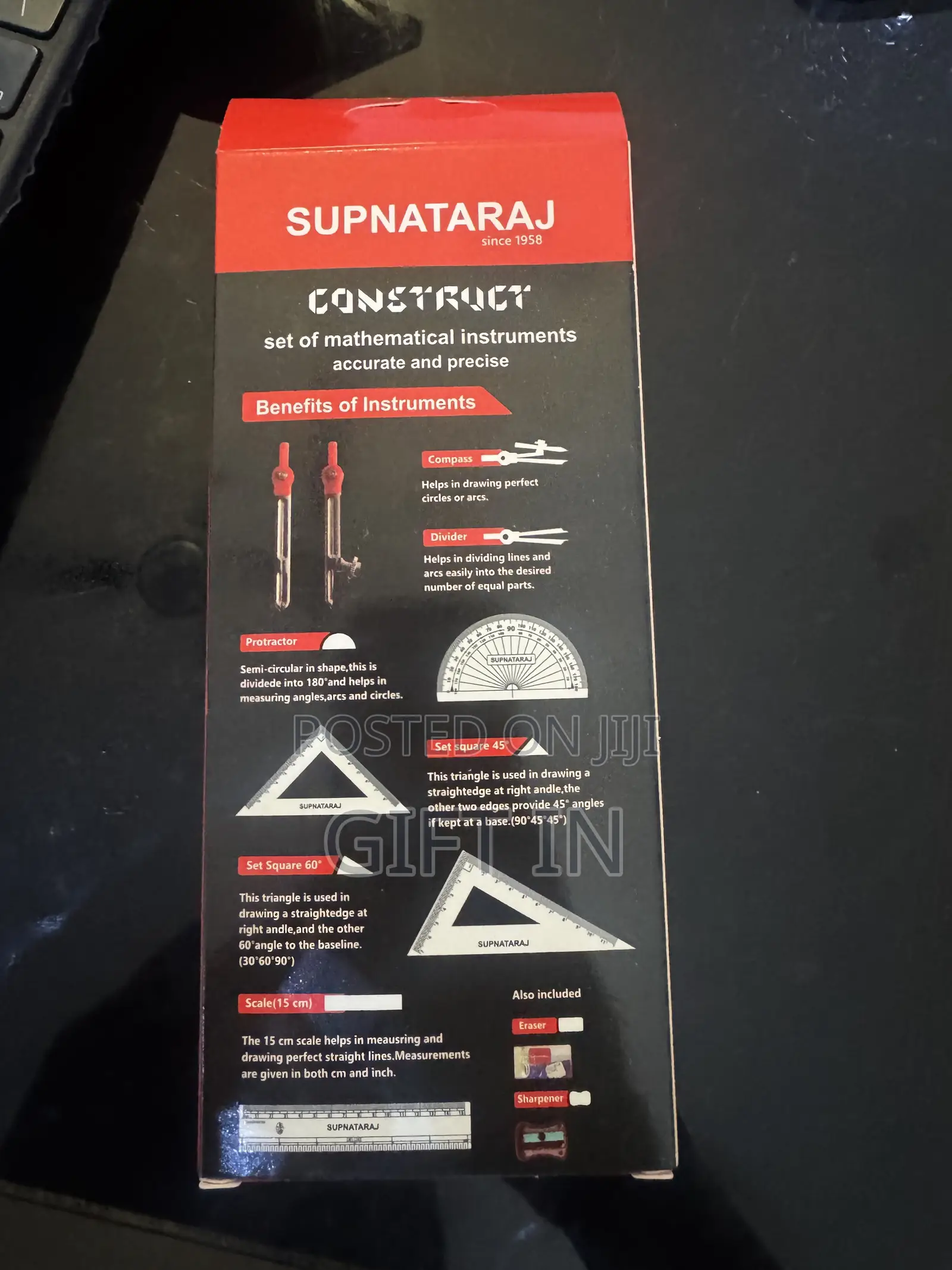 Nataraj Maths Set