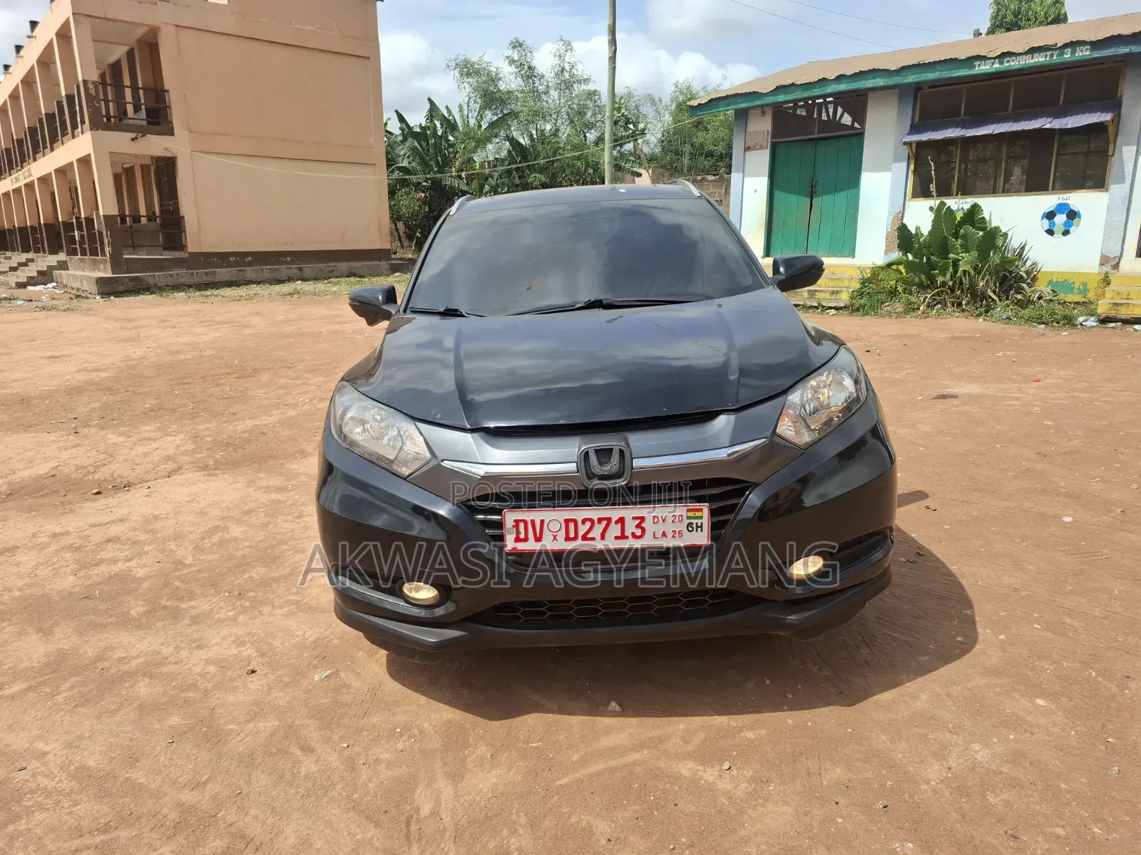Honda HR-V EX-L w/Navigation AWD 2018 Black