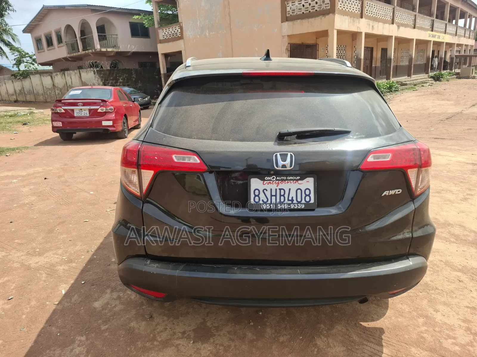 Honda HR-V EX-L w/Navigation AWD 2018 Black