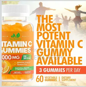 Vitamin C Gummies Dietary Supplement - 60 Gummies