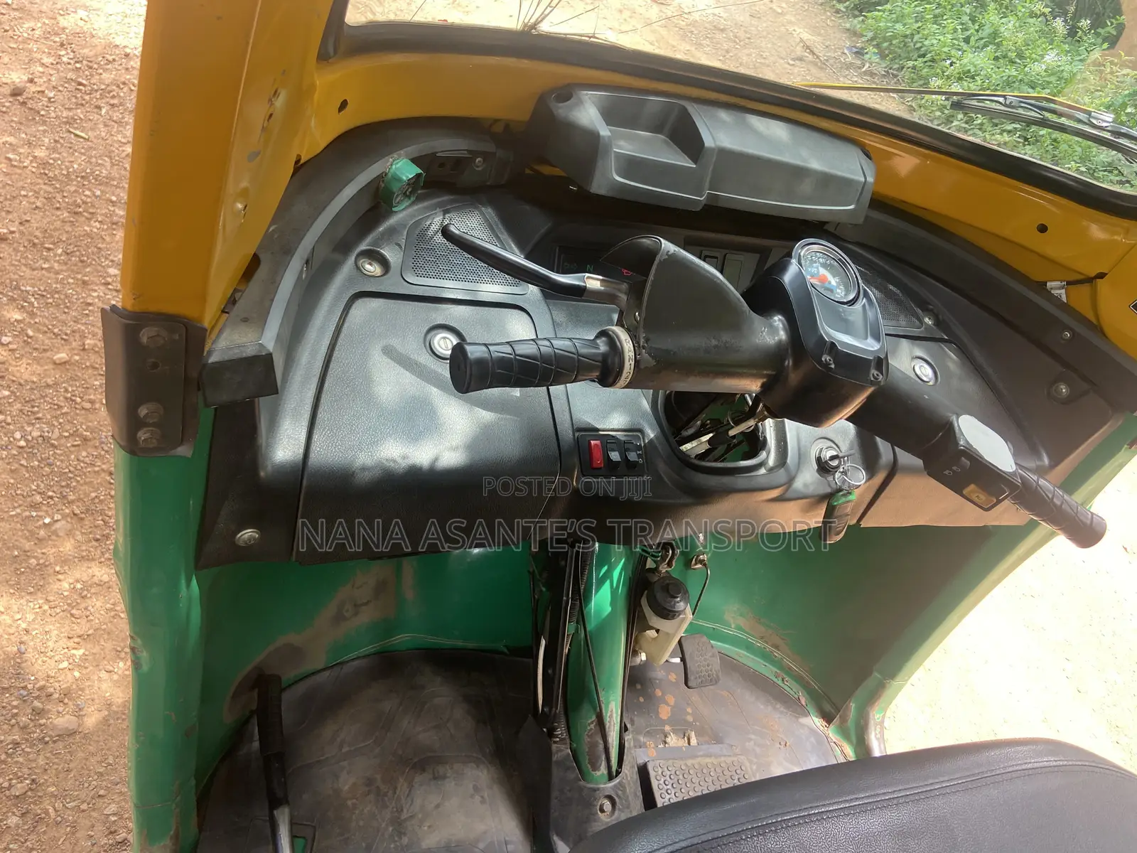 TVS King Deluxe Plus iTouch Start 2025 Green