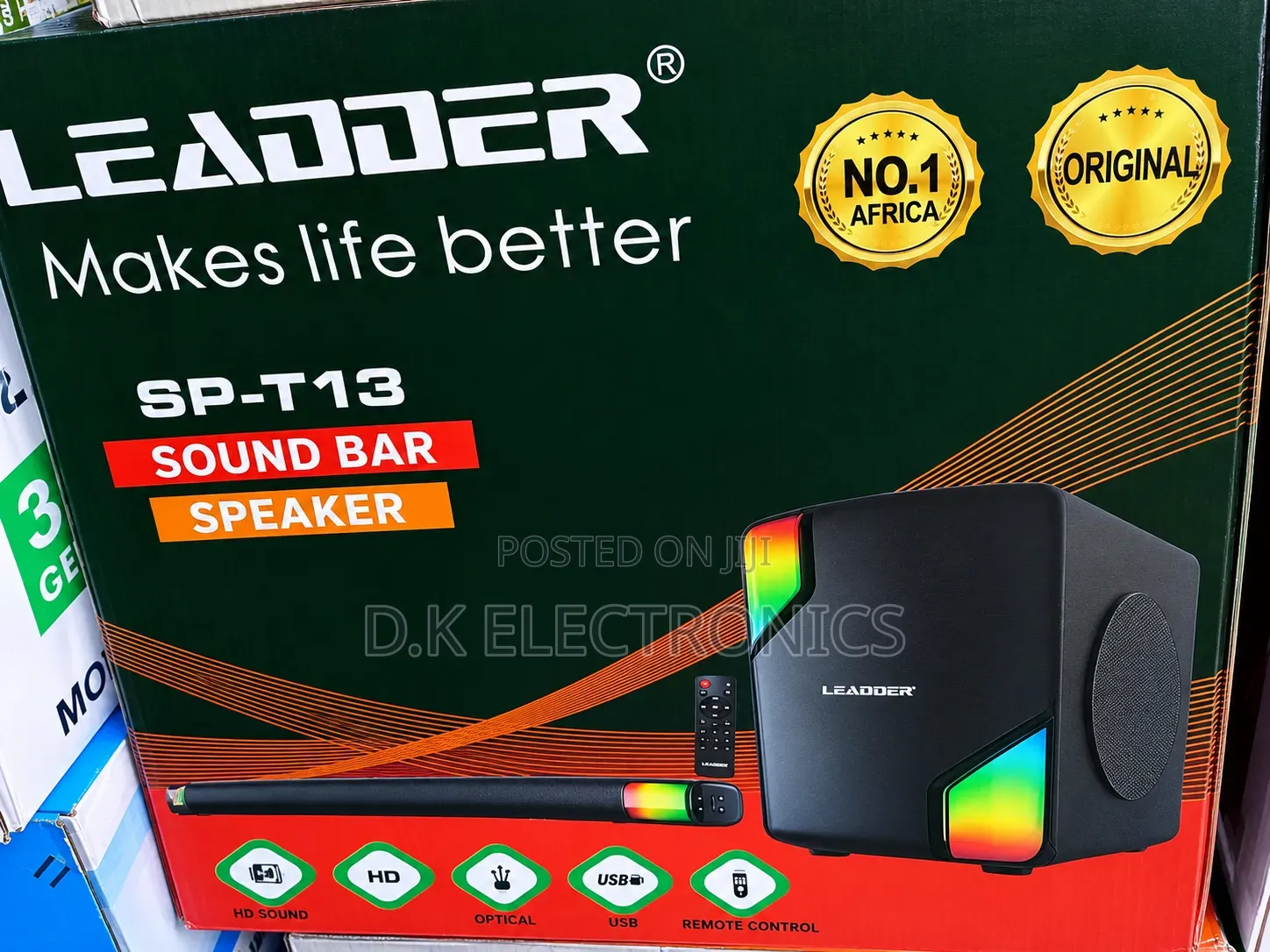 Leadder Spt-13 Tv 2.1 Channel Soundbar