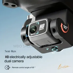 S116 Max Brushless Motor Dual HD Adjustable Camera Drone