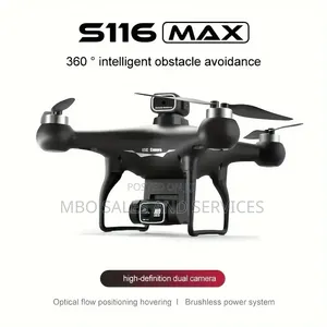 S116 Max Brushless Motor Dual HD Adjustable Camera Drone