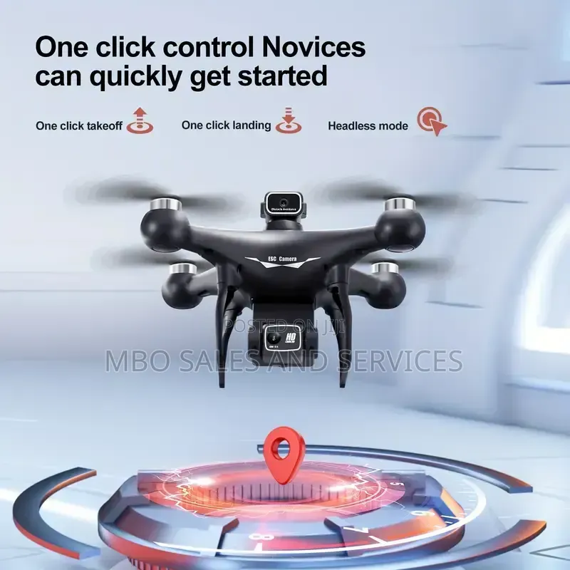 S116 Max Brushless Motor Dual HD Adjustable Camera Drone