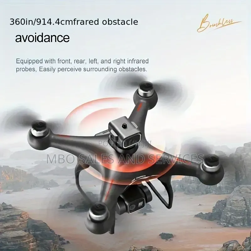 S116 Max Brushless Motor Dual HD Adjustable Camera Drone