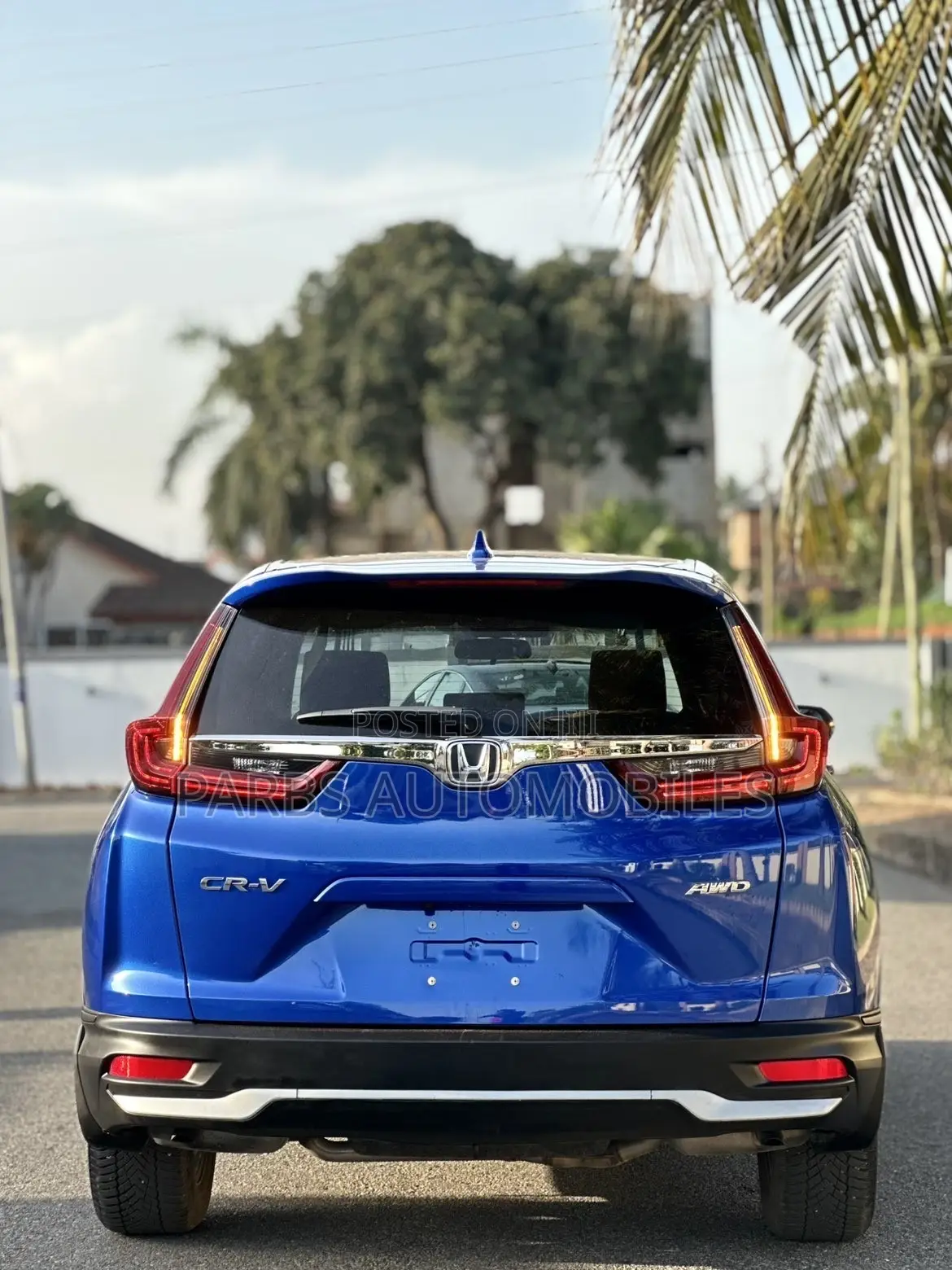Honda CR-V EX 2021 Blue