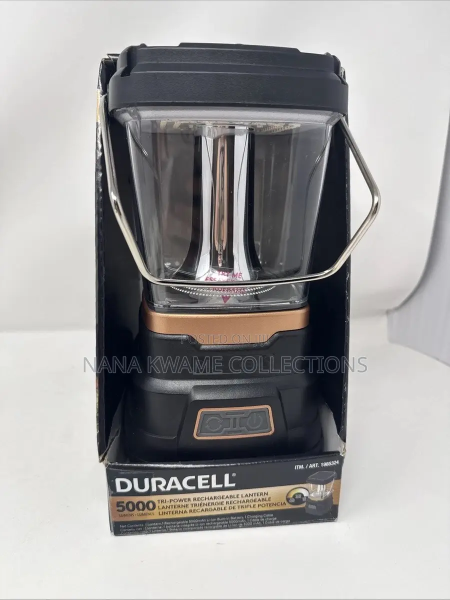 Duracell 5000L Tri-Powered LED Lantern.