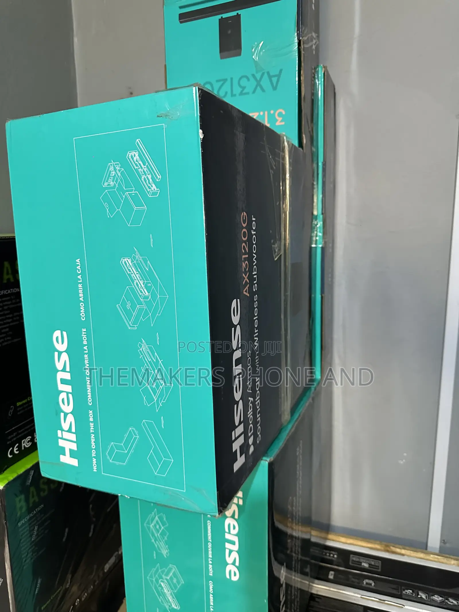 Brandnew Soundbar 3.1.2 Channel