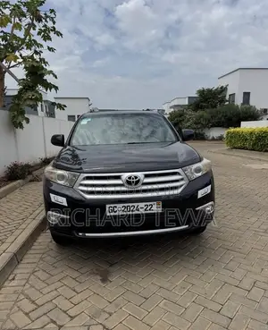 Toyota Highlander Limited 2012 Black