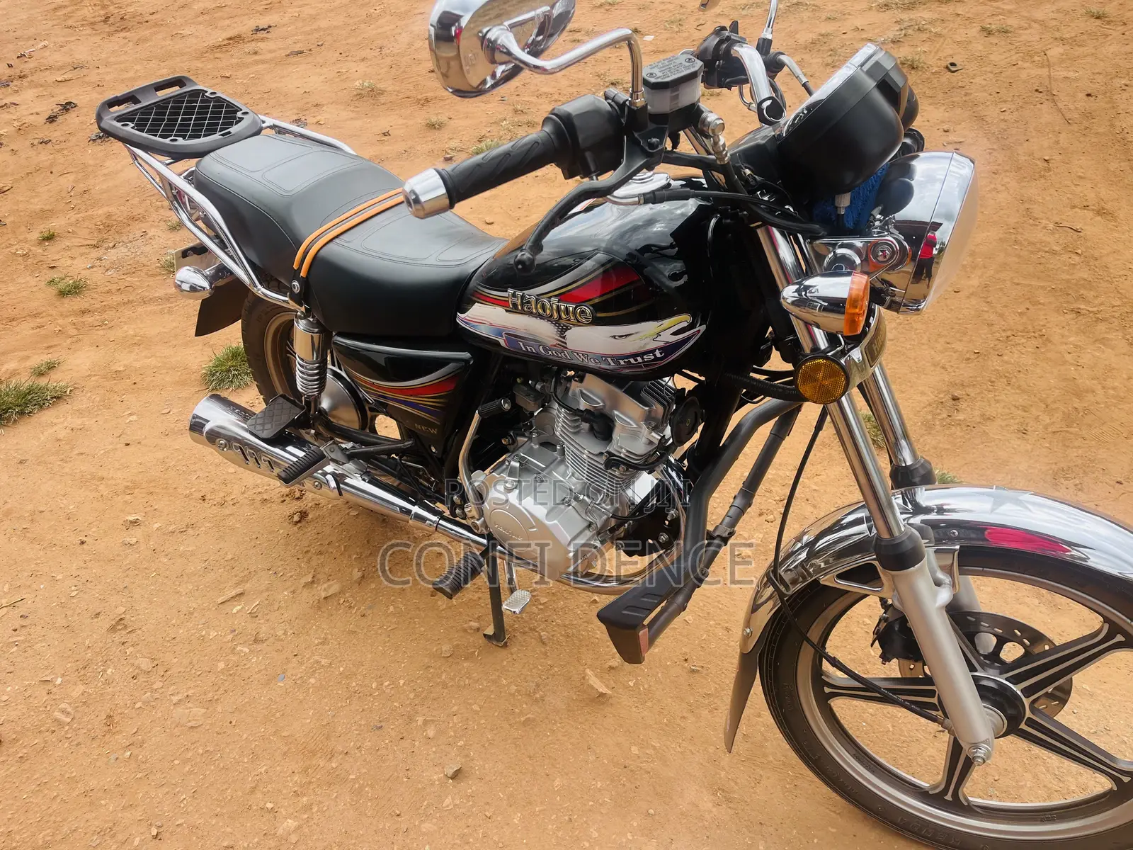 Haojue HJ125-8K 2025 Black