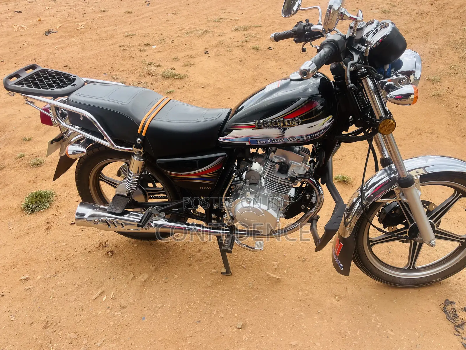 Haojue HJ125-8K 2025 Black