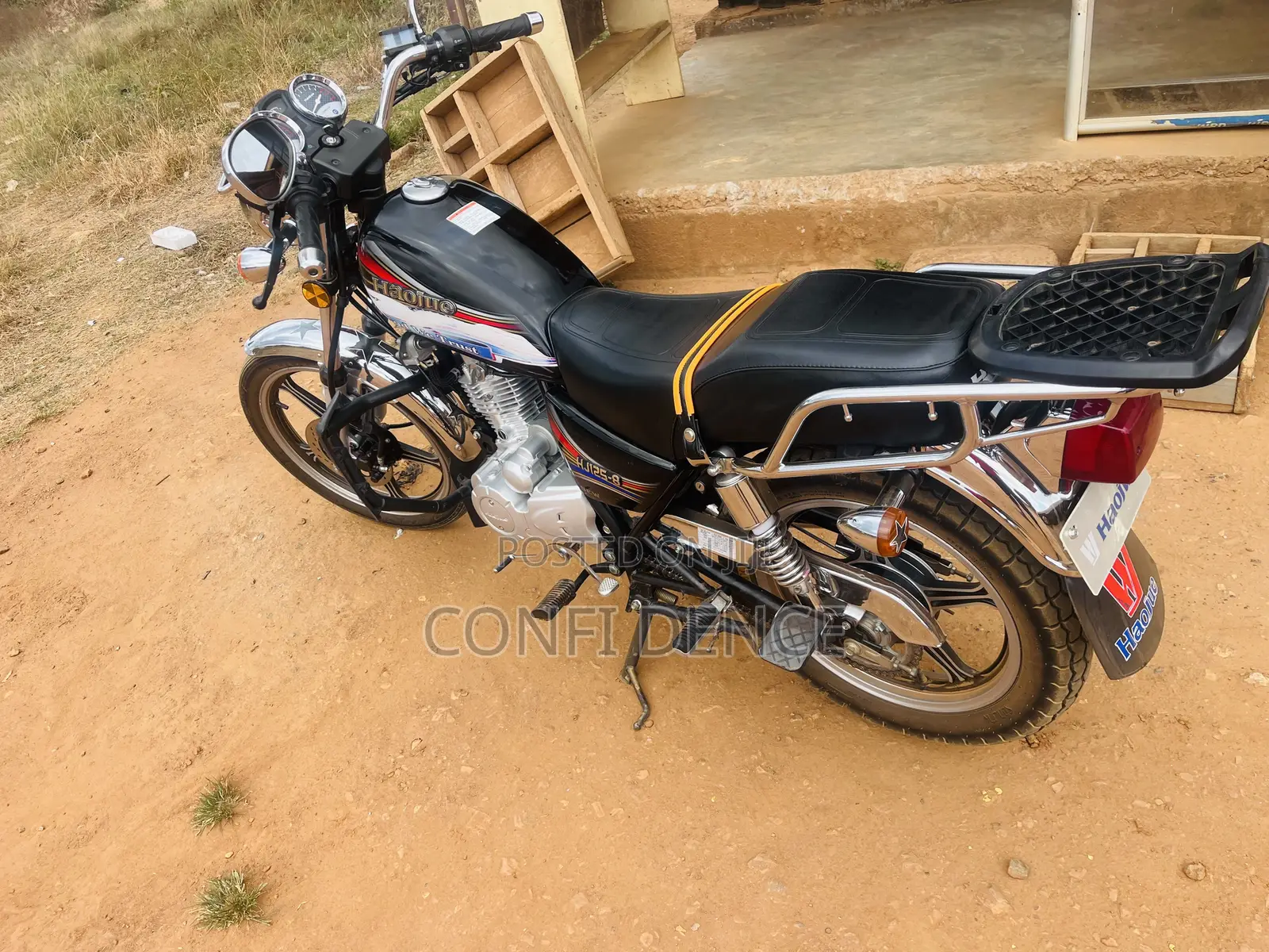 Haojue HJ125-8K 2025 Black
