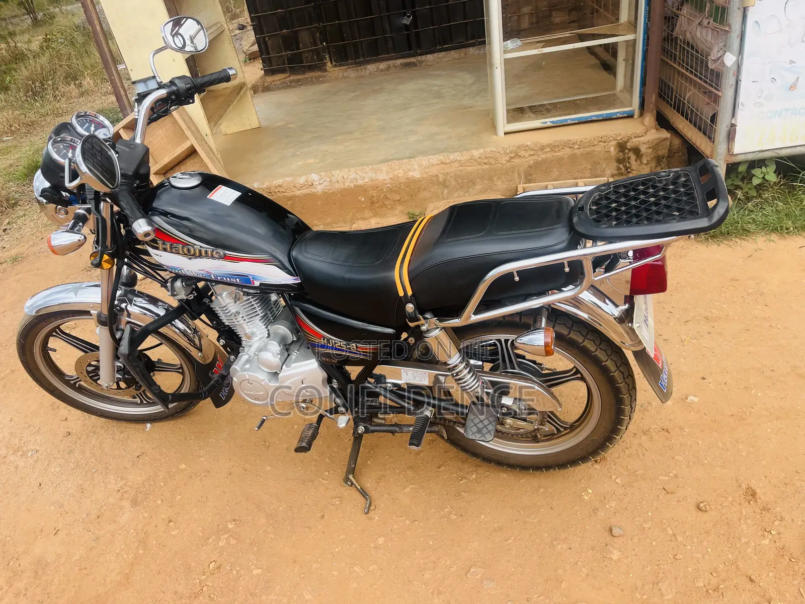 Haojue HJ125-8K 2025 Black