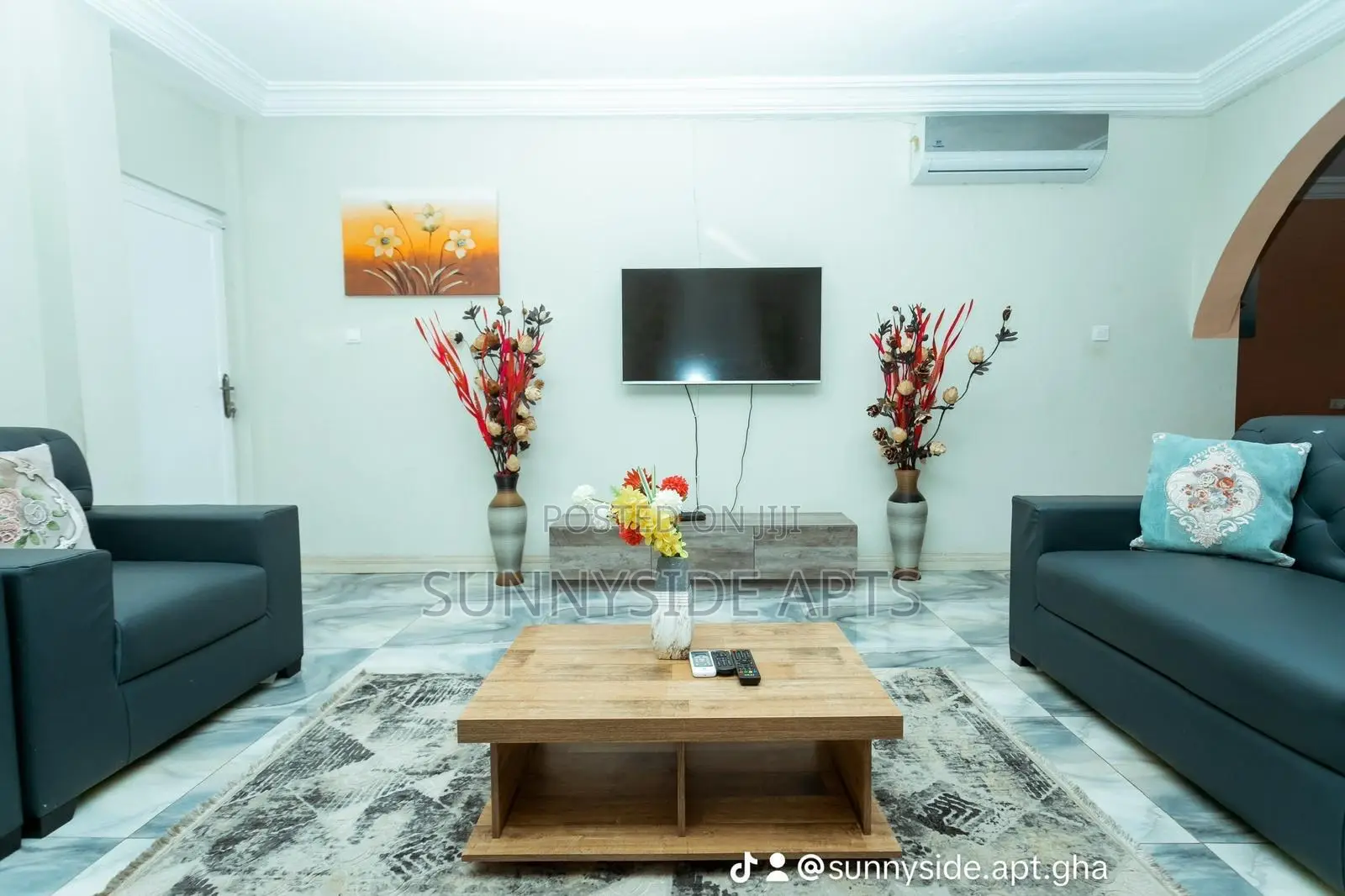 Furnished 2bdrm Apartment in Sunnyside Apartment, New Site for rent