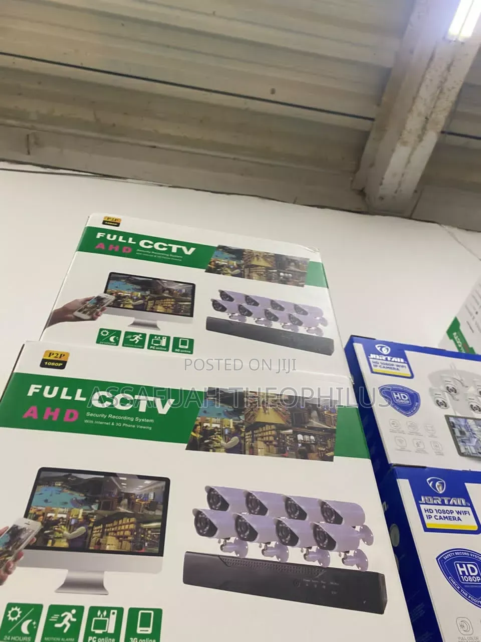 8 Cameras Full-Color and DVR Device