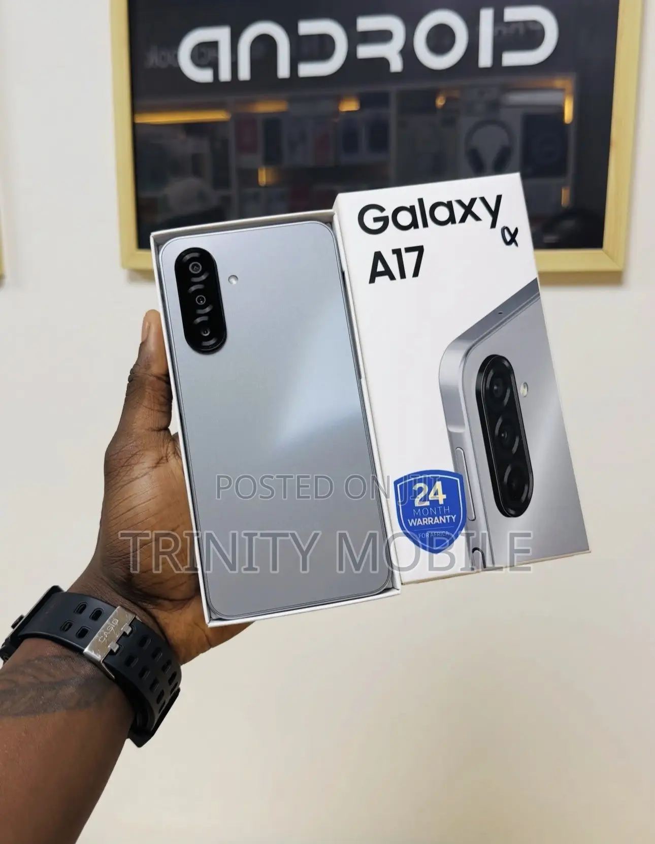 New Samsung Galaxy A17 5G 256 GB Silver