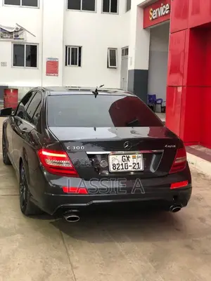 Mercedes-Benz C300 Sport 4Matic Sedan AWD (3.5L 6cyl 7A) 2013 Black
