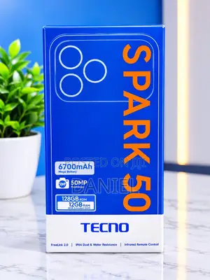 New Tecno Spark 50 128 GB Black
