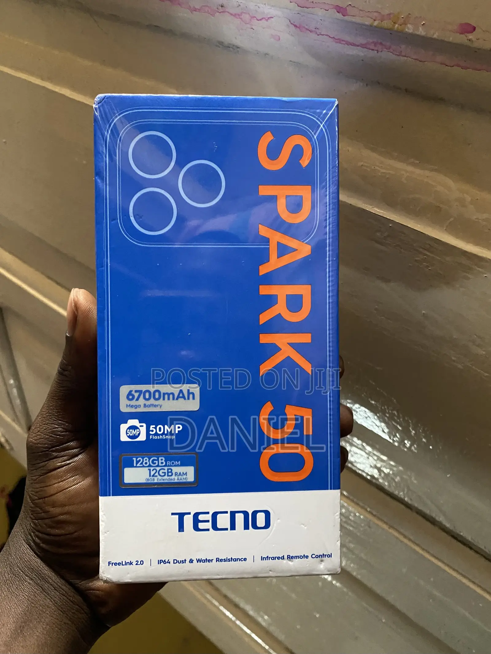 New Tecno Spark 50 128 GB Black